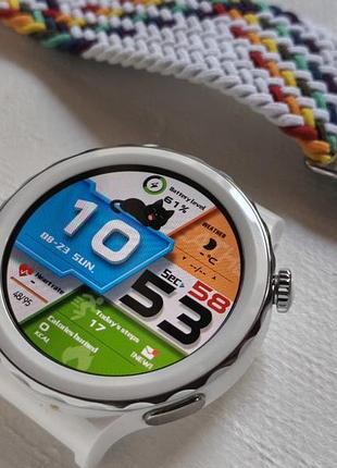 Смарт часы huawei watch gt 3 pro ceramic -это настоящее произведение искусства