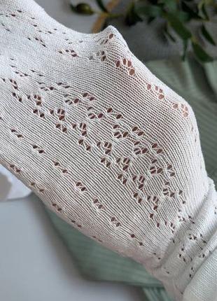 Білі колготки для дівчинки 2-7 років 4