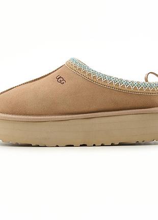 Ugg tasman platform beige blue