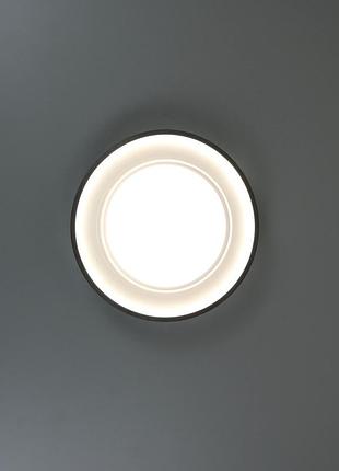 Потолочная led-люстра с декоративной сердцевиной "lens shine" 5089-300 60w