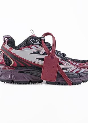 Off-white be right back burgundy