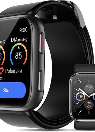 Розумний годинник bp doctor s7, 1,95-дюймовий для вимірювання артеріального тиску