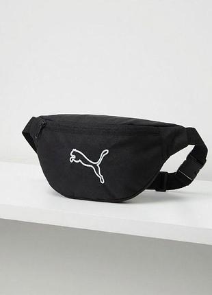Сумка puma через плечо, бананка пума через плечо черная