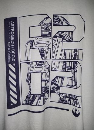Білий лонгслів star wars r2d2 6