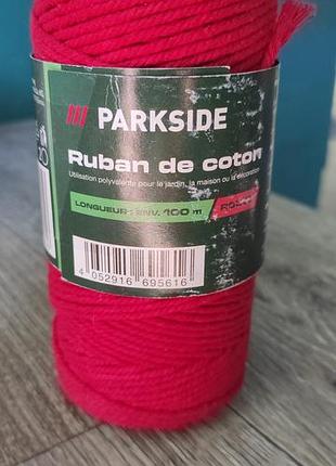 Бавовняний шнур parksideчервоний