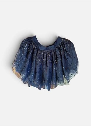 Спідниця з паєтками h&m для дівчини 16 років, синя