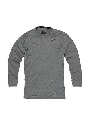 Спортивний лонгслів, компресійний лонгслів, спортивна футболка nike pro p. m