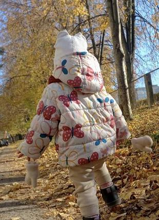 Демісезонна курточка на дівчинку 2 роки 92 розмір