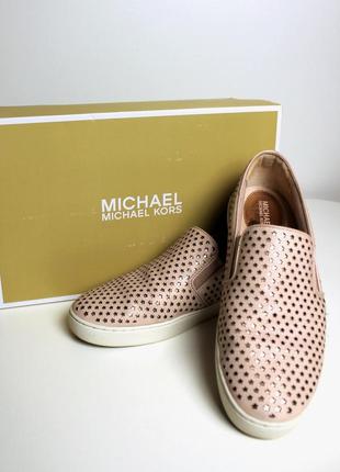 Шкіряні сліпони michael kors keaton, р. 38,5