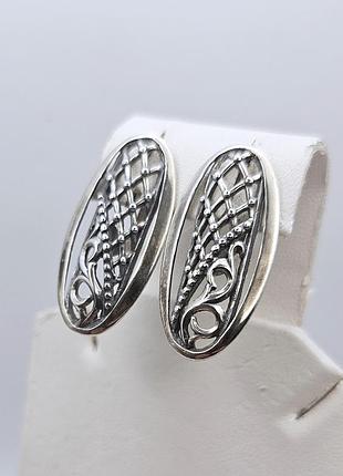 Сережки срібні 6,16 г