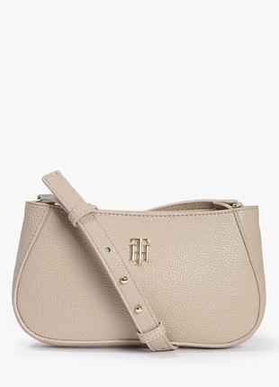 Оригінальна сумка tommy hilfiger cross body beige