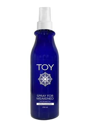 Toy shine philosophy спрей для ослабленных и поврежденных волос, 250 мл