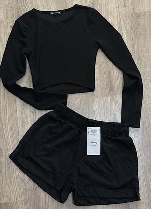Кофточка и шортики «zara»