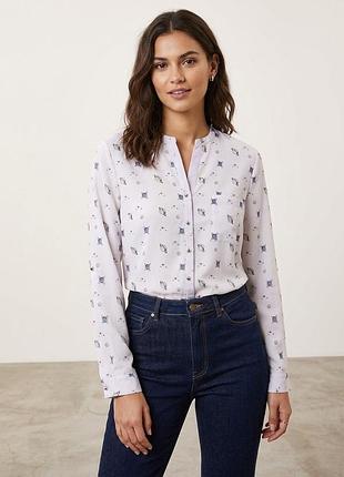 Жіноча молочна блуза космічний принт від river island