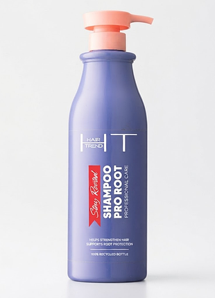 Hair trend шампунь stay rooted "pro root", 750 мл