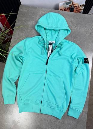 Зип-худи stone island мятный 😍