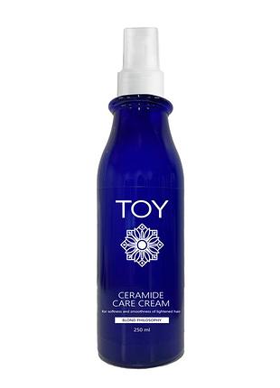 Toy blond philosophy крем-догляд з церамідами для м’якості та гладкості освітленого волосся, 250 мл