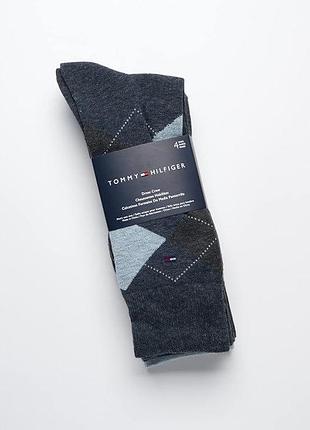 Мужские носки tommy hilfiger, 4 пары легких носков на каждый день.