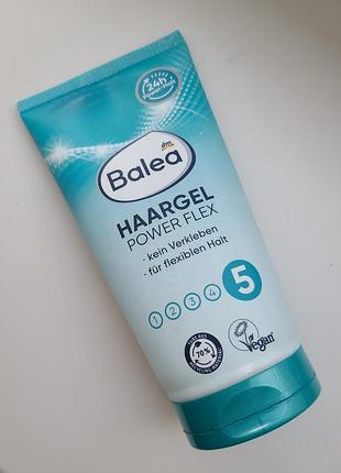 Гель для укладки волос balea haargel power flex (150 мл) со степенью фиксации 5