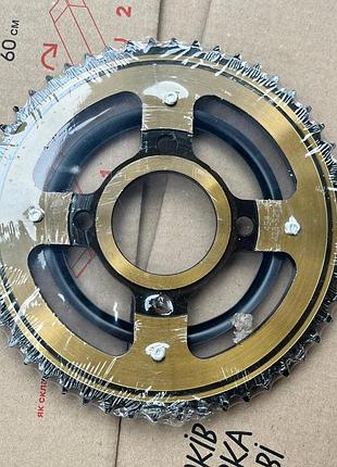Звезда задняя для мотоцикла 428-52t разболтовка 58/90mm