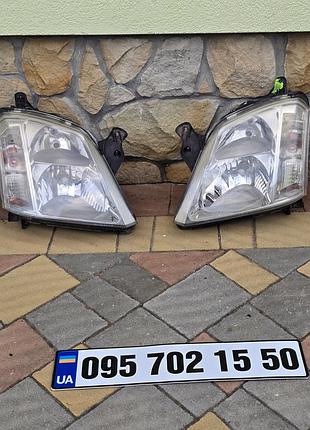 Фары передние opel meriva a, опель мерива а93321052 93321053