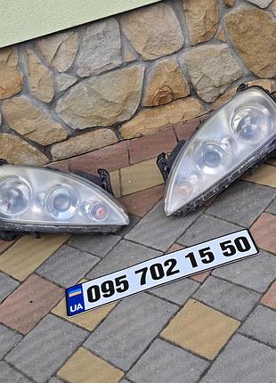 Фари передні з лінзою opel corsa c, combo c, опель комбо ц, корса ц 13100536 13100535