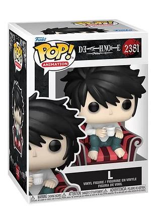Игровая фигурка funko pop! серии тетрадь смерти - l (эл)