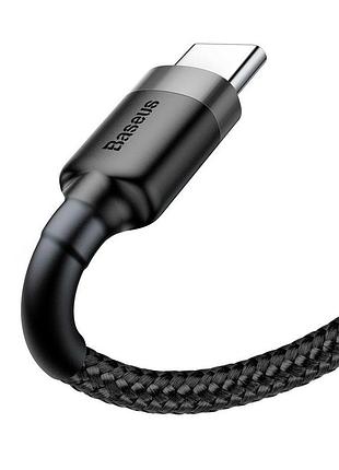 Кабель baseus cafule cable usb to type-c 1m 4