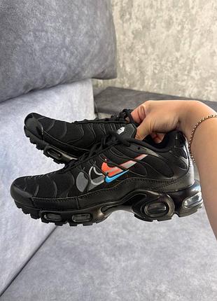 Стильні кросівки nike air max tn multi swoosh black