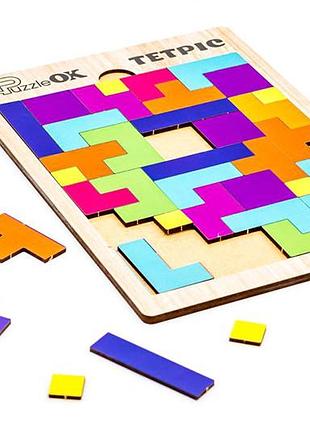 Головоломка деревянная арт-70063 "тетрис" puzzleok