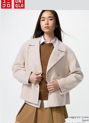 Напівпальто вільного крою uniqlo