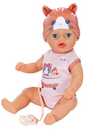 Лялька baby born – лена у костюмі котика (36 см)