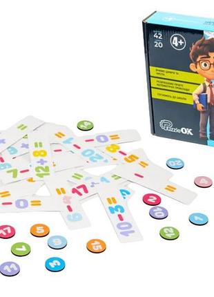 Игра настольная puz-22927 "развяжи пример" puzzleok