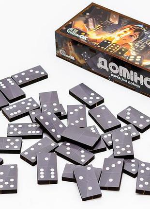 Доміно puz-22929 в дерев'яній коробці р.15x7x3,2см puzzleok