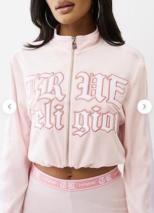 Жіночий спортивний костюм true religion рожевого кольору — оригінал із сша