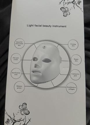 Led-маска для обличчя zm888 — нова