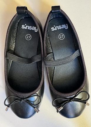 Чорні туфлі sinsay