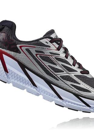 Мужские беговые кроссовки hoka one one clifton 3