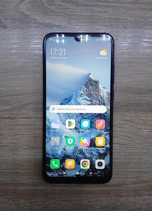 Б/у смартфон xiaomi redmi note 7 3/32gb, 6.3", 2 sim, 4g lte, 48mp, 4000mah, рабочее состояние