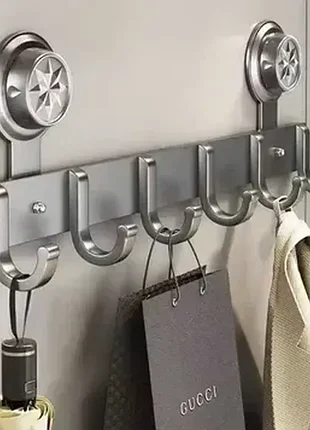 Вішалки на двері металеві лофт чорні storage rack