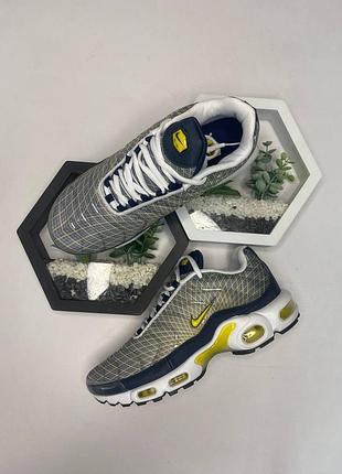 Стильні кросівки nike air max tn plus wave grid yellow