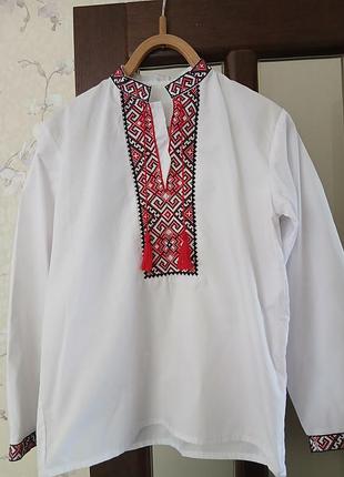 Вишиванка для хлопця бавовняна