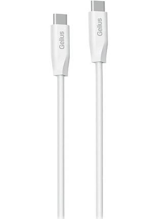 Кабель gelius type-c to type-c (1m) (60w)