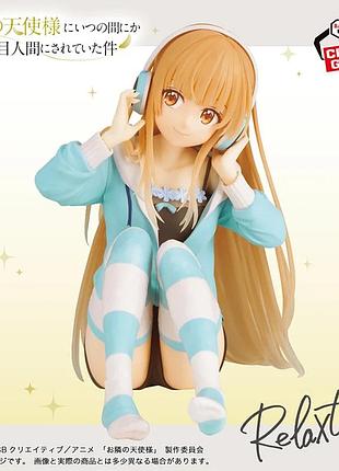 Фигурка шиина махиру bandai relax time из аниме ангел по соседству