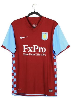 Футбольная футболка nike dri-fit vintage jersey fc aston villa home 10-11/фк астон вилла original xl-xxl(2xl) castore x adidas dry football