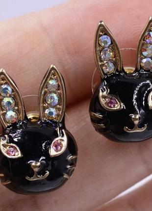 Серьги bunny 3