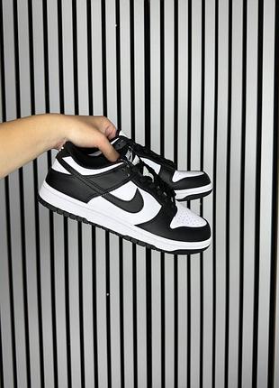Стильні кросівки nike dunk low black