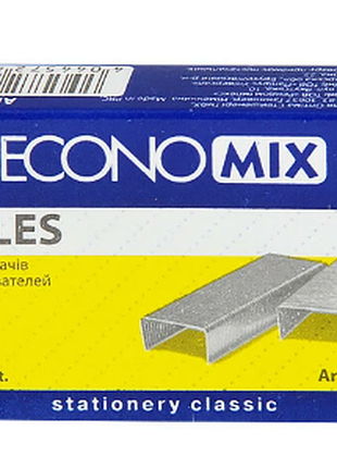 Скобы №24/6 economix 40302