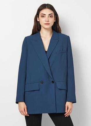 Піджак zara темно- синього кольору