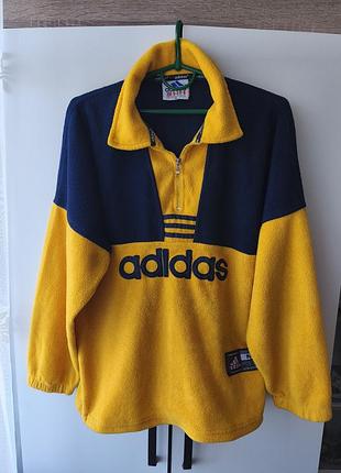 Винтажная флиска adidas, размер xl